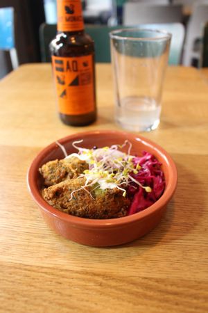 falafel at Gratitude Restaurant in Munich