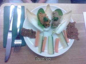 Presumably dish 'I am present – Ich bin im Jetzt'. at Gratitude Restaurant in Munich