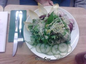 Dish 'I am spring – Ich bin der Frühling'. at Gratitude Restaurant in Munich