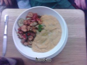 Dish 'I am colourful – Ich bin bunt' at Gratitude Restaurant in Munich