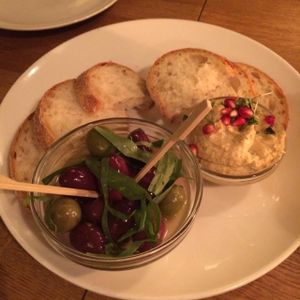 Starter at Gratitude Restaurant in Munich