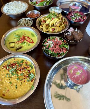 The Selection Grande - amazing flavours and refills if you can manage them!  at Amrutha - Honor Oak in South East London