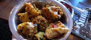 Pakoras at Amrutha - Honor Oak in South East London