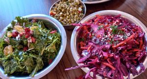 Salads at Amrutha - Honor Oak in South East London