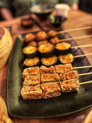 Skewers  at BaoziInn - Soho in London