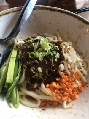 Zha zhang noodles  at BaoziInn - Soho in London