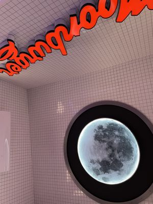   at Moonburger in New Paltz