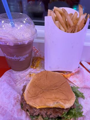   at Moonburger in New Paltz