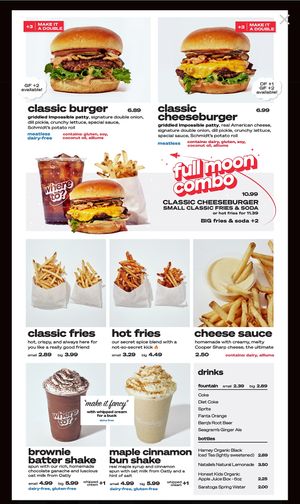   at Moonburger in New Paltz