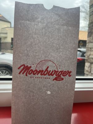 Bag  at Moonburger in New Paltz