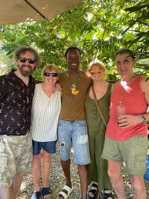 Kelly and The Brownes at Oasis Ital and Nursery in Parish Land