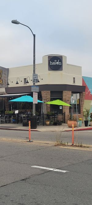 Corner Location at The Haven Pizzeria in San Diego