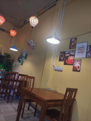 Interior at Eros Vegan Restaurant (Veggie Saigon) in Da Nang