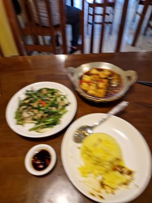Food was too good, I didn't even take a proper photo at Eros Vegan Restaurant (Veggie Saigon) in Da Nang