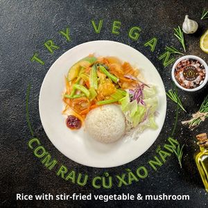  at Eros Vegan Restaurant (Veggie Saigon) in Da Nang