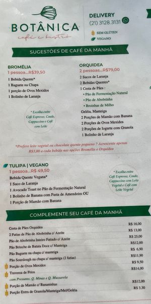   at Botanica Bistrô - Botafogo in Rio De Janeiro