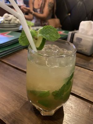 Mojito. Very nice  at La Cabana in Phuket