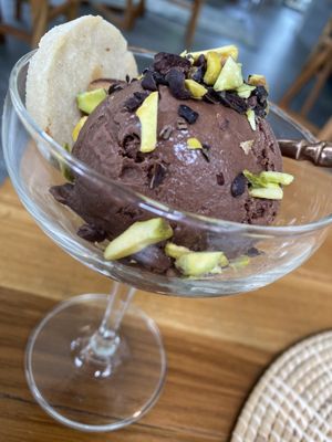 Cacao Nice Cream  at Shalimar Restaurant in Koh Phangan