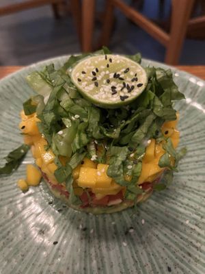 Salad  at Shalimar Restaurant in Koh Phangan