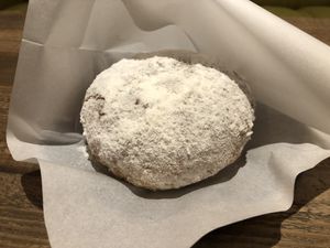 Masalada with high “oliebollenkraam” feel  at Luna Burger  in Kamakura