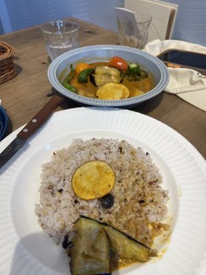 Kamakura Soup Curry  at Luna Burger  in Kamakura