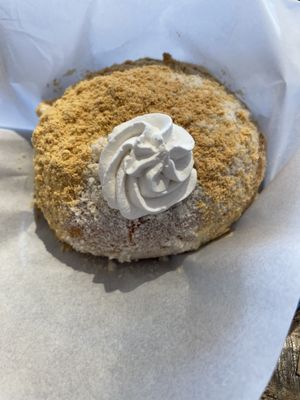 Kinako vegan malasada   at Luna Burger  in Kamakura