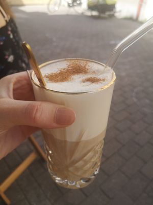 Chai Latte at Holistic Cafe in Speyer