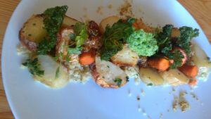 Confit Potato at The Parker in Vancouver BC, Canada at The Parker in Vancouver