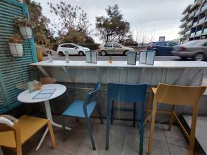 Outside seatings at Anurakti Healthy Hub - Qawra in St Pauls Bay