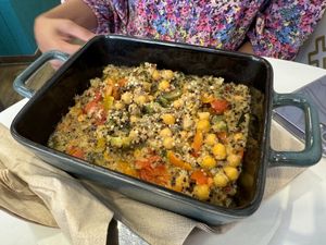 Quinoa and chickpea salad   at Anurakti Healthy Hub - Qawra in St Pauls Bay