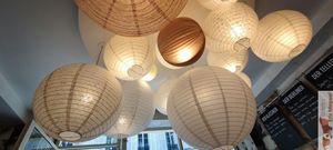 Light deco at Mopa Döner   in Paris