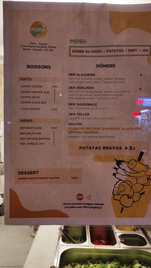  at Mopa Döner   in Paris