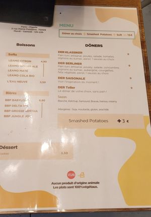  at Mopa Döner   in Paris