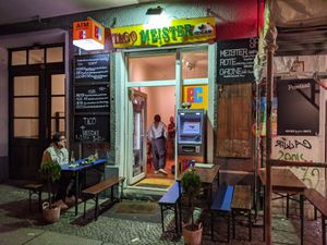 Outside of Taco Meister at Taco Meister in Berlin