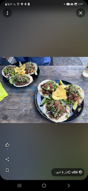 Tacos BBQ at Taco Meister in Berlin