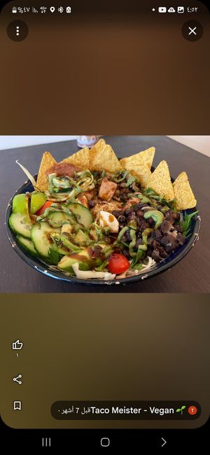 Meistersalat at Taco Meister in Berlin