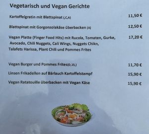 Vegetarische und vegane Gerichte at Moni's Hexenhäuschen in Braunlage