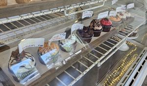 All of these are vegan... eleven flavors at Half Baked Company in Burbank