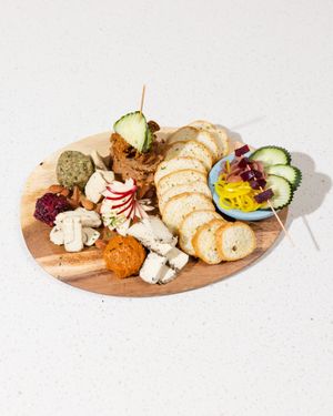 Cultured Kindness/Dingers Deli board.   at Fortune in Portland