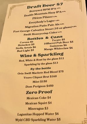 Drinks   at Fortune in Portland