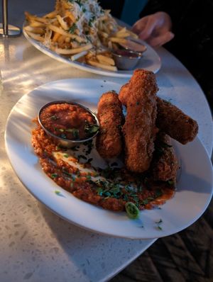 Mozzarella sticks at Fortune in Portland