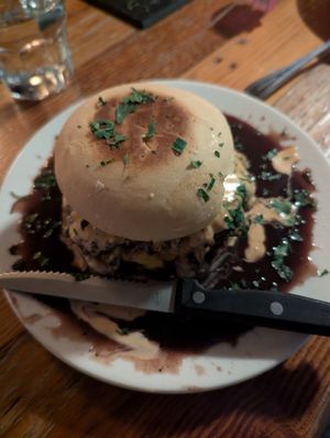 Bordelaise Burger at Fortune in Portland