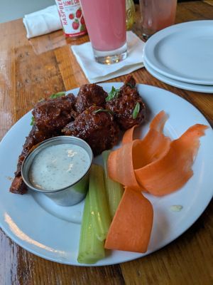 BBQ Wings at Fortune in Portland