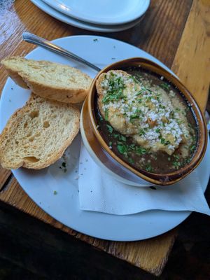 French Onion Soup at Fortune in Portland