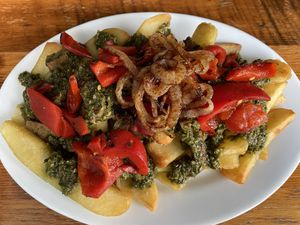 Steak frites  at Fortune in Portland