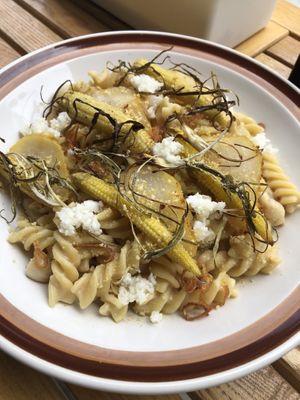 Cauliflower pasta this week, very yummy  at Phyto Bistro in Nha Trang