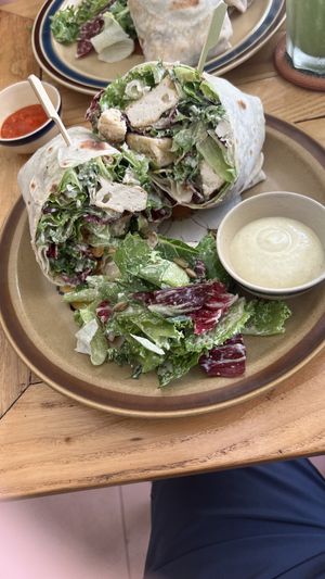 Tofu Caesar Wrap #Veganuary at Phyto Bistro in Nha Trang