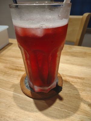 Hibiscus cooler at Phyto Bistro in Nha Trang