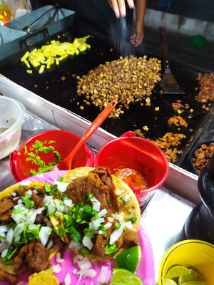   at Deja Vufree Taqueria  in Playa Del Carmen