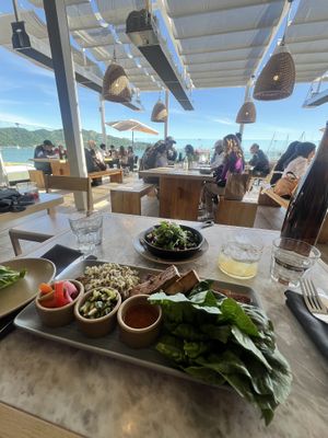 View  at Malibu Farm Tiburon in Tiburon